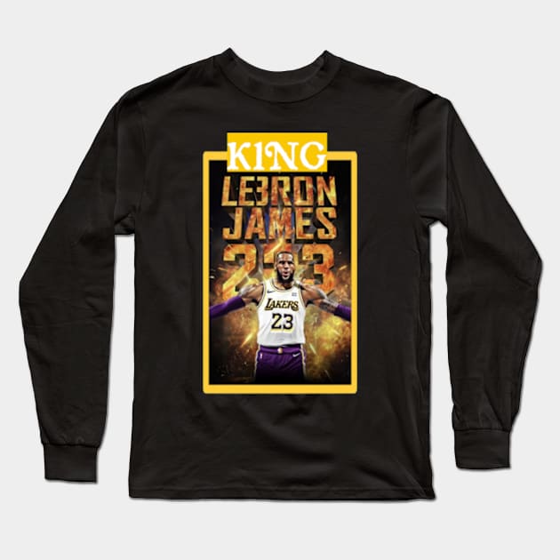 LeBron james Long Sleeve T-Shirt by TshirtMA